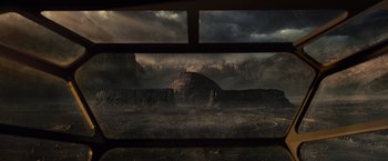 Movie still from “Prometheus” (2012), directed by Ridley Scott – Extreme Wide shot, High angle