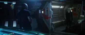 Movie still from “Prometheus” (2012), directed by Ridley Scott – Wide shot, High angle