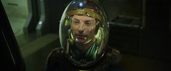 Movie still from “Prometheus” (2012), directed by Ridley Scott – Close Up shot, High angle