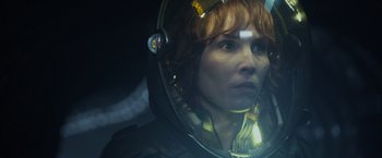 Movie still from “Prometheus” (2012), directed by Ridley Scott – Close Up shot, Low angle