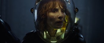 Movie still from “Prometheus” (2012), directed by Ridley Scott – Close Up shot, Low angle