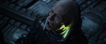Movie still from “Prometheus” (2012), directed by Ridley Scott – Close Up shot, Overhead angle