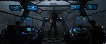 Movie still from “Prometheus” (2012), directed by Ridley Scott – Wide shot, High angle