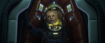 Movie still from “Prometheus” (2012), directed by Ridley Scott – Medium shot, Low angle