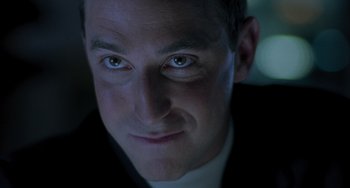 Movie still from “Requiem for a Dream” (2000), directed by Darren Aronofsky – Extreme Close Up shot, Low angle