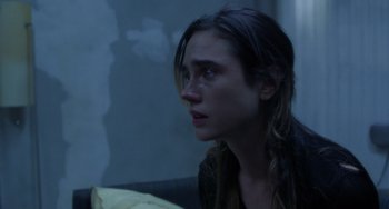 Movie still from “Requiem for a Dream” (2000), directed by Darren Aronofsky – Close Up shot, Over the shoulder angle