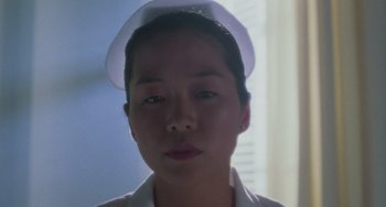 Movie still from “Requiem for a Dream” (2000), directed by Darren Aronofsky – Close Up shot, Low angle