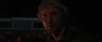 Movie still from “Secret Headquarters” (2022), directed by Henry Joost – A person with long blonde hair; Close Up shot, Over the shoulder angle