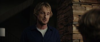 Movie still from “Secret Headquarters” (2022), directed by Henry Joost – A person wearing a blue shirt; Close Up shot, Over the shoulder angle