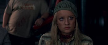 Movie still from “Shaun of the Dead” (2004), directed by Edgar Wright – Close Up shot, Over the shoulder angle