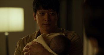 Movie still from “Broker” (2022), directed by Kore-eda Hirokazu – Close Up shot, Low angle