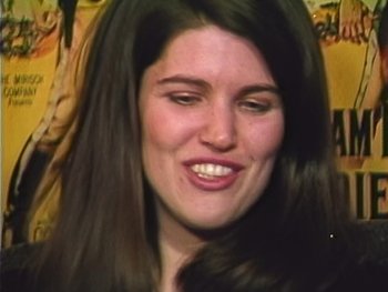 Movie still from “Sr.” (2022), directed by Chris Smith – A person with long black hair; Close Up shot, Low angle