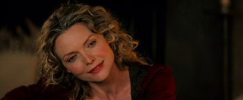 Movie still from “Stardust” (2007), directed by Matthew Vaughn – A person with curly hair; Close Up shot, High angle