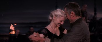 Movie still from “Stardust” (2007), directed by Matthew Vaughn – A man and a woman are dancing together; Close Up shot, Low angle