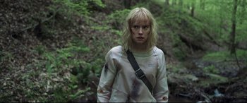 Movie still from “Chaos Walking” (2021), directed by Doug Liman – Medium shot, Over the shoulder angle