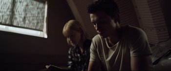 Movie still from “Chaos Walking” (2021), directed by Doug Liman – Medium shot, Low angle