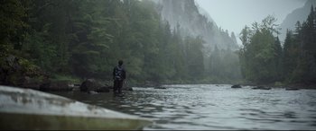 Movie still from “Chaos Walking” (2021), directed by Doug Liman – Extreme Wide shot, Low angle