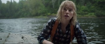 Movie still from “Chaos Walking” (2021), directed by Doug Liman – Close Up shot, Low angle