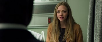 Movie still from “Ted 2” (2015), directed by Seth MacFarlane – Amanda seyfried in a scene from the movie lovelace; Close Up shot, Over the shoulder angle