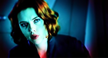 Movie still from “The Avengers” (2012), directed by Joss Whedon – A person wearing a jacket; Close Up shot, Low angle