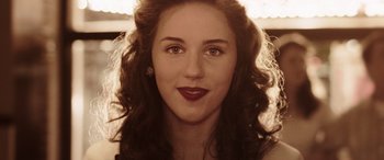 Movie still from “The Conjuring: The Devil Made Me Do It” (2021), directed by Michael Chaves – A person wearing a dress; Close Up shot, High angle