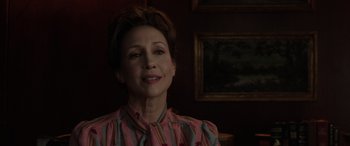 Movie still from “The Conjuring: The Devil Made Me Do It” (2021), directed by Michael Chaves – A person wearing a shirt; Close Up shot, Over the shoulder angle