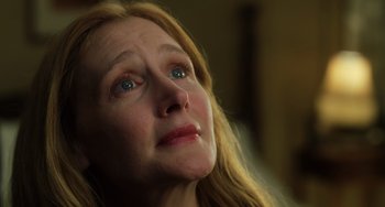 Movie still from “The Green Mile” (1999), directed by Frank Darabont – A person looking at the camera; Close Up shot, Low angle