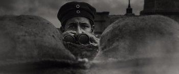 Movie still from “Death on the Nile” (2022), directed by Kenneth Branagh – Close Up shot, Low angle