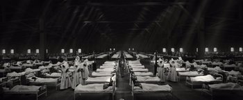 Movie still from “Death on the Nile” (2022), directed by Kenneth Branagh – Extreme Wide shot, High angle