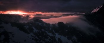 Movie still from “The Hobbit: The Desolation of Smaug” (2013), directed by Peter Jackson – Extreme Wide shot, High angle