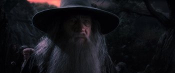 Movie still from “The Hobbit: The Desolation of Smaug” (2013), directed by Peter Jackson – Close Up shot, Low angle