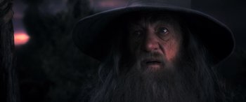 Movie still from “The Hobbit: The Desolation of Smaug” (2013), directed by Peter Jackson – Close Up shot, Low angle