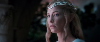 Movie still from “The Hobbit: The Desolation of Smaug” (2013), directed by Peter Jackson – Close Up shot, Low angle