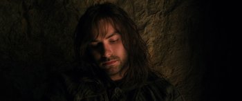 Movie still from “The Hobbit: The Desolation of Smaug” (2013), directed by Peter Jackson – Close Up shot, Overhead angle