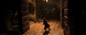 Movie still from “The Hobbit: The Desolation of Smaug” (2013), directed by Peter Jackson – Extreme Wide shot, High angle