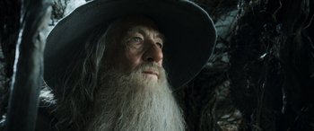 Movie still from “The Hobbit: The Desolation of Smaug” (2013), directed by Peter Jackson – Close Up shot, Low angle