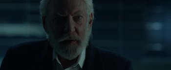 Movie still from “The Hunger Games: Catching Fire” (2013), directed by Francis Lawrence – Close Up shot, Low angle