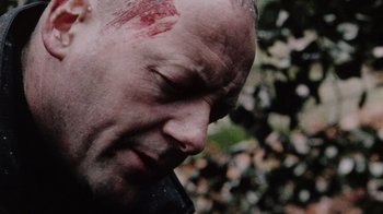 Movie still from “Dog Soldiers” (2002), directed by Neil Marshall – Close Up shot, Low angle