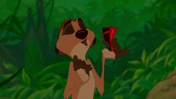 Movie still from “The Lion King” (1994), directed by Rob Minkoff – A picture of a character in the lion king; Close Up shot, Low angle