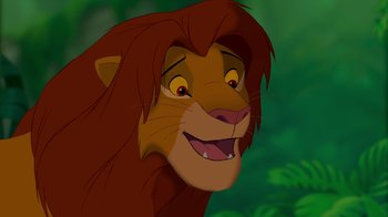 Movie still from “The Lion King” (1994), directed by Rob Minkoff – Close Up shot, Low angle