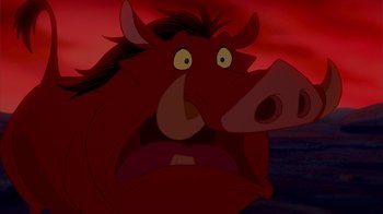 Movie still from “The Lion King” (1994), directed by Rob Minkoff – Close Up shot, High angle