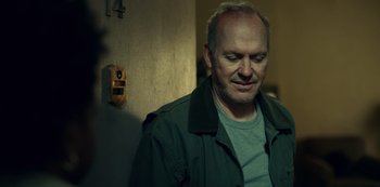 Movie still from “Dopesick” (2021), directed by Danny Strong – Close Up shot, Over the shoulder angle