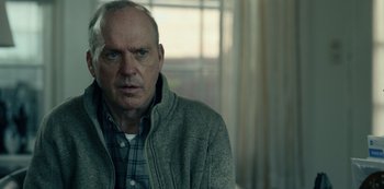 Movie still from “Dopesick” (2021), directed by Danny Strong – Close Up shot, Over the shoulder angle