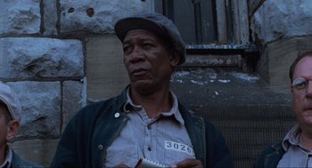 Movie still from “The Shawshank Redemption” (1994), directed by Frank Darabont – Close Up shot, Low angle