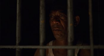 Movie still from “The Shawshank Redemption” (1994), directed by Frank Darabont – Close Up shot, Low angle