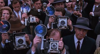 Movie still from “The Shawshank Redemption” (1994), directed by Frank Darabont – Medium shot, Overhead angle