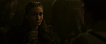 Movie still from “The Social Network” (2010), directed by David Fincher – Close Up shot, Over the shoulder angle