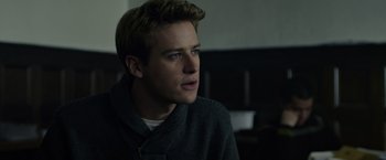 Movie still from “The Social Network” (2010), directed by David Fincher – Close Up shot, Over the shoulder angle