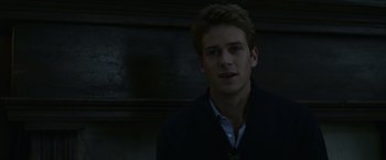 Movie still from “The Social Network” (2010), directed by David Fincher – Close Up shot, Over the shoulder angle