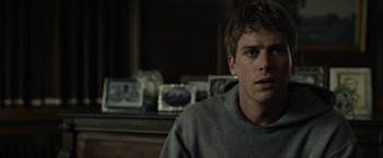 Movie still from “The Social Network” (2010), directed by David Fincher – Close Up shot, Over the shoulder angle